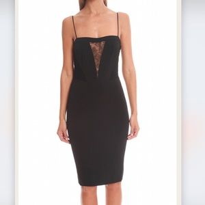 New Noam Hanoch Lara lace black dress